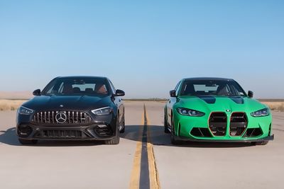 News,#AMGC63SEPerformance,#SXdrv,#BMWM4CS,#MercedesAMG,#BMW,Edmunds,#DragRace,#UTurn,