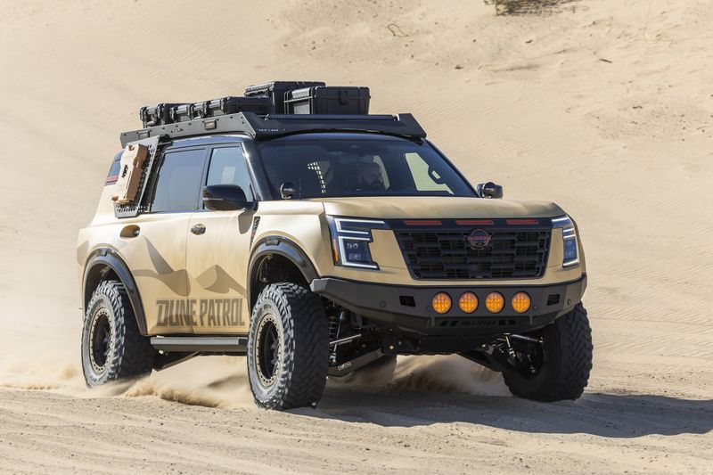News,#SXdrv,#ForsbergRacingPatrol ,#ForsbergRacingNISMOGTZ,#FrontierRapidRunner,#DunePatrol,#SEMA,#Nissan,