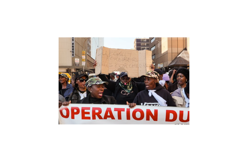 Politics, Law Enforcement, Immigration Crisis, Vigilantism, South Africa,Operation Dudula,