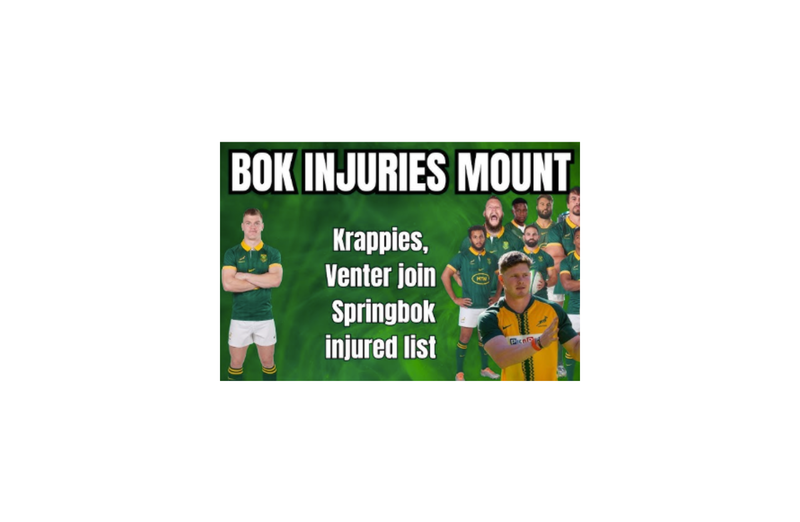 Sport, South Africa Rugby Depth, Injury Replacement Boks, Springbok Squad Opportunities, Boks Depth,Springboks Injuries,