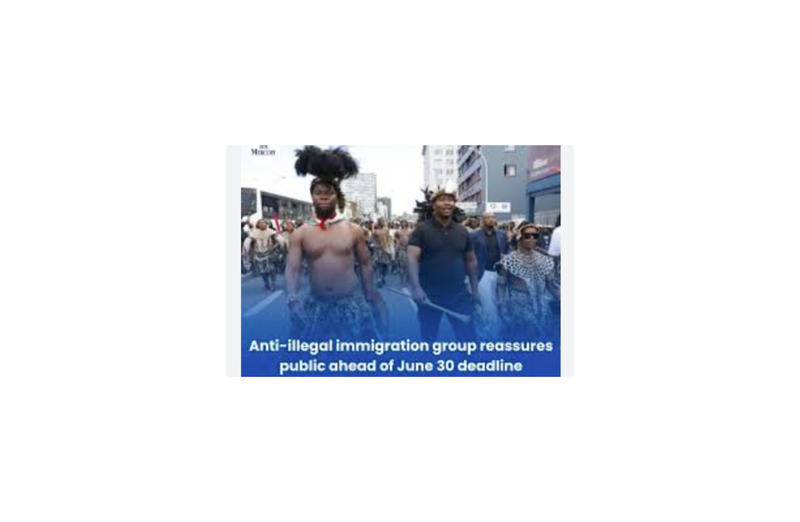 News, South Africa migration 2026, ActionSA immigration campaign, Undocumented foreigners ZA, Illegal migrants South Africa,30 June migrant deadline,